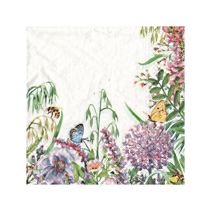 1 serviette Mix de Fleurs -5