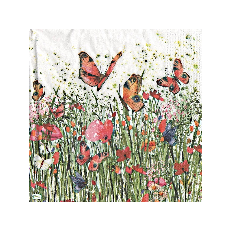 1 serviette Mix de Fleurs -27