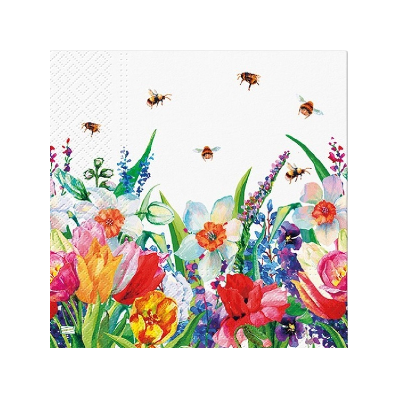 1 serviette Mix de Fleurs -36