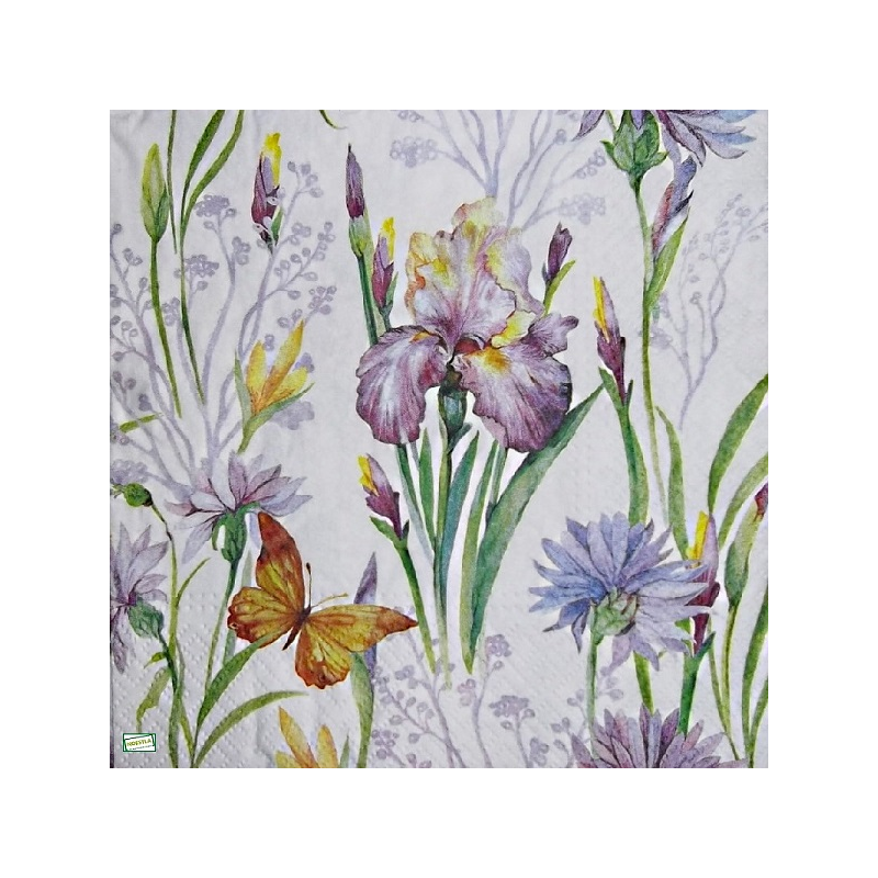 1 serviette Mix de Fleurs -39