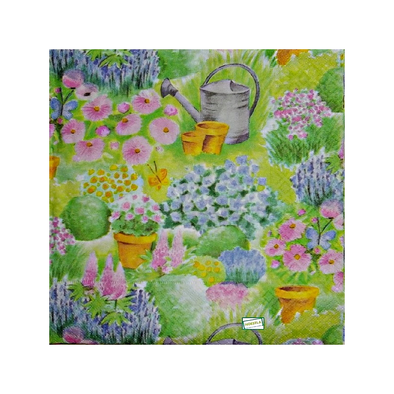 1 serviette Mix de Fleurs -56