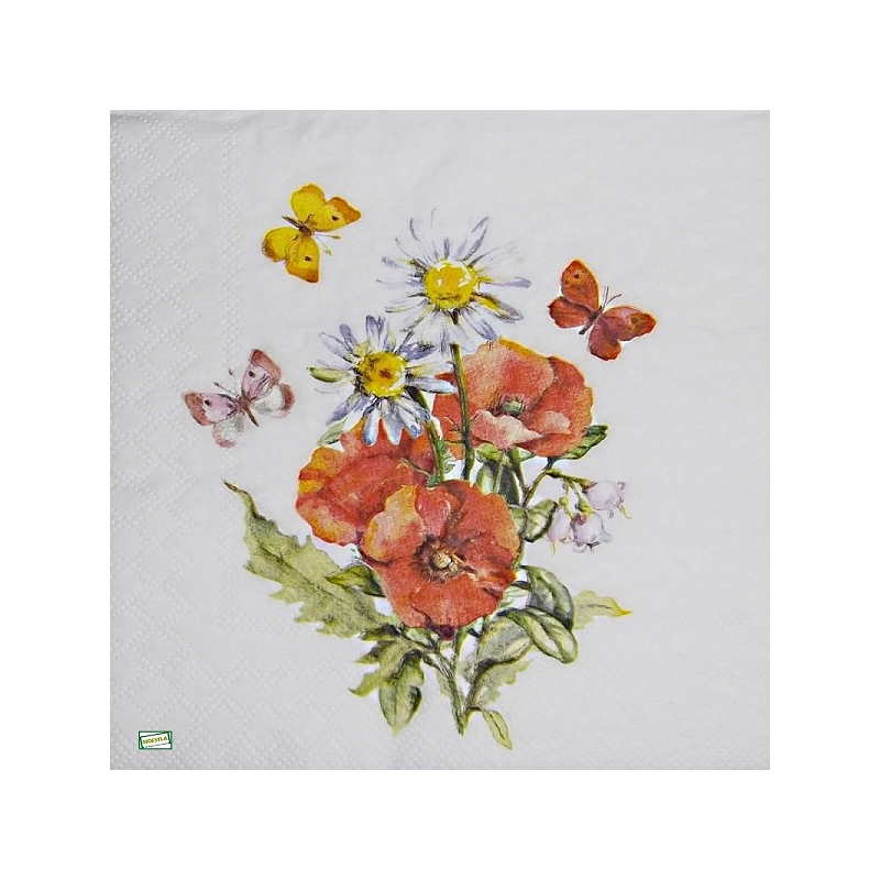 1 serviette Mix de Fleurs -59