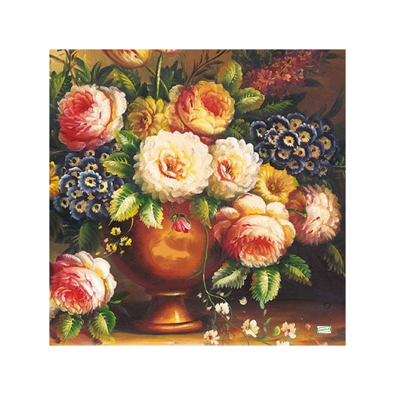 1 serviette Mix de Fleurs -63