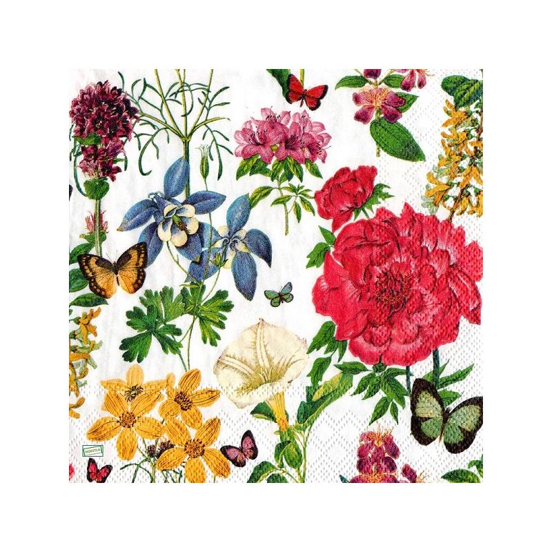 1 serviette Mix de Fleurs -68