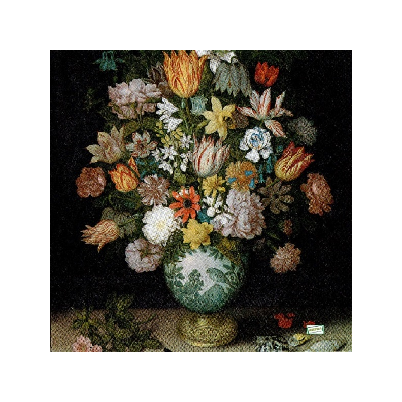 1 serviette Mix de Fleurs-69