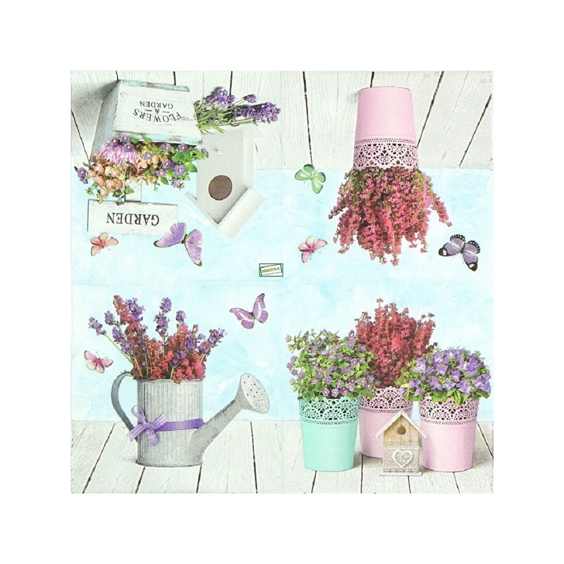 1serviette Mix Fleurs -78