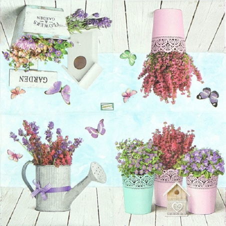 1serviette Mix Fleurs -78