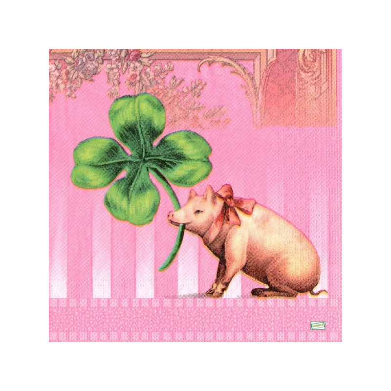 1serviette papier Cochon-58