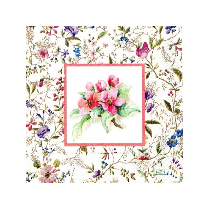 1 serviette Mix de Fleurs -93