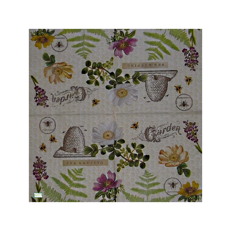 1 serviette Mix de Fleurs -95