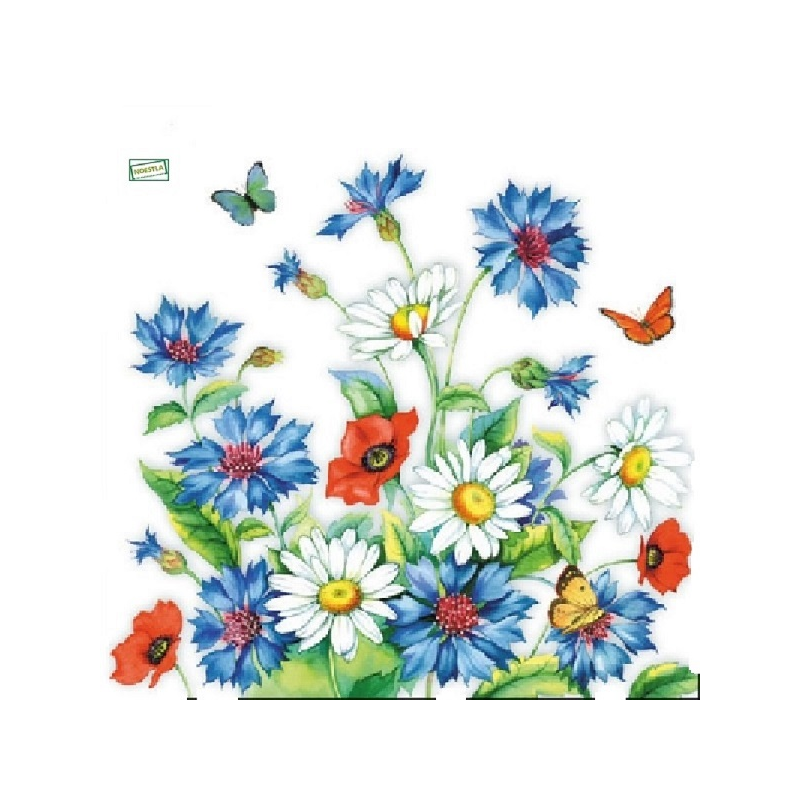 1 serviette Mix de Fleurs -109