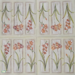 4 serviettes Mix de Fleurs -119