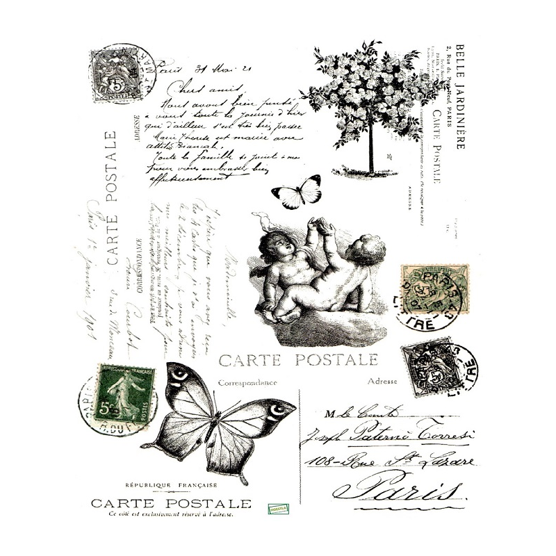 1 papier de riz Divers - R512