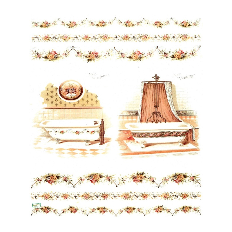 1 papier de riz Divers - R571