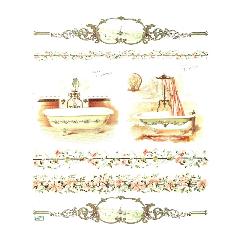 1 papier de riz Divers - R572