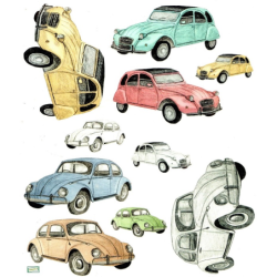 1 papier de riz Divers - R885