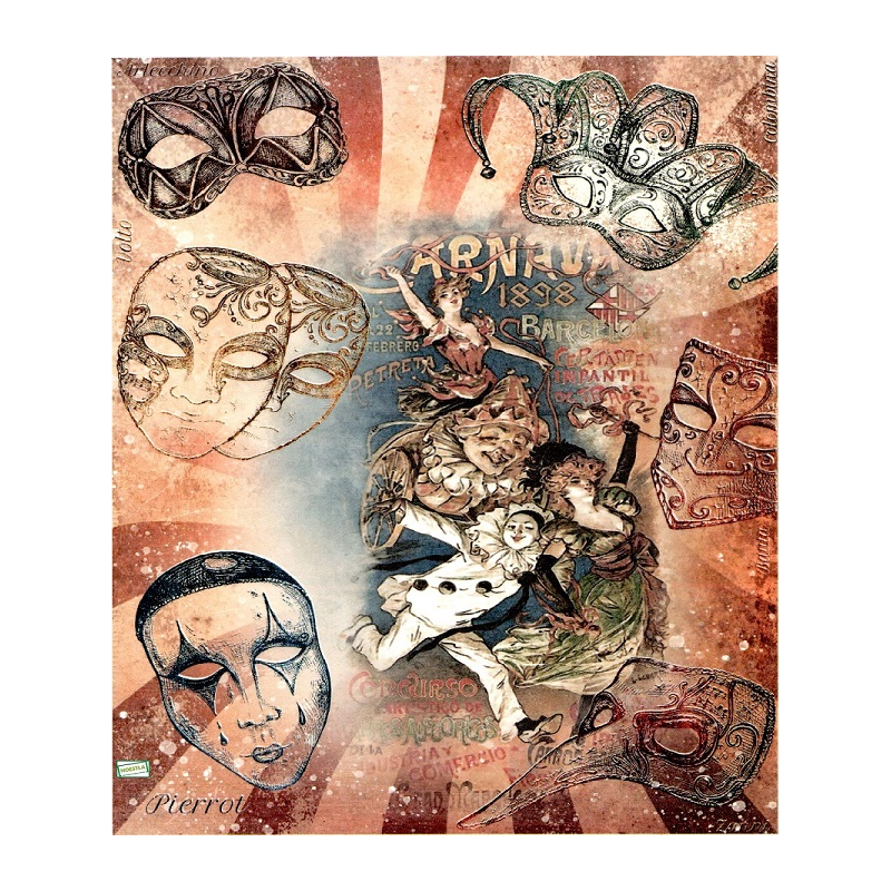 1 papier de riz Divers - R1655