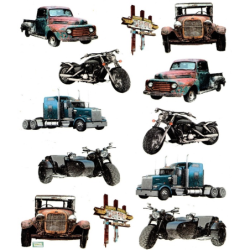 1 papier de riz Divers - R1902