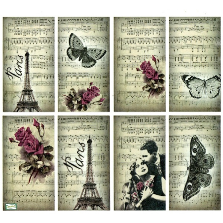 1 papier de riz Divers -R3030