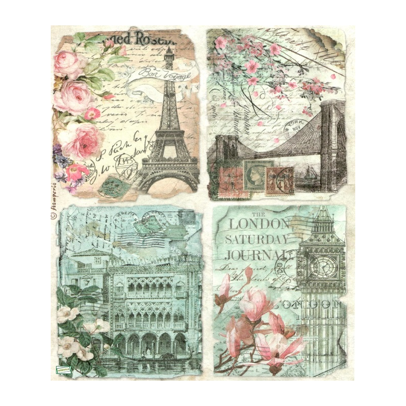 1 papier de riz Divers - STA13