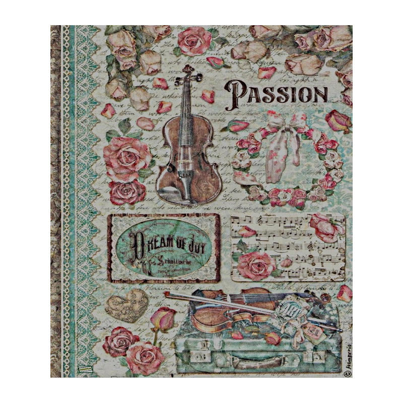 1 papier de riz Divers - STA19