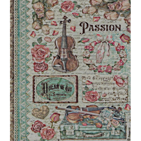 1 papier de riz Divers - STA19