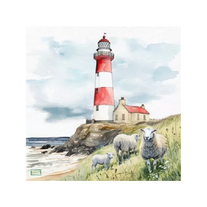 1 serviette papier La Mer-24