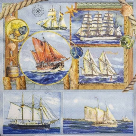 1 serviette papier La Mer -5