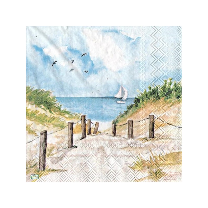 1 serviette papier La Mer-12