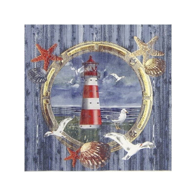 1 serviette papier La Mer -26