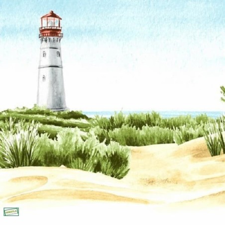 1 serviette papier La Mer-126