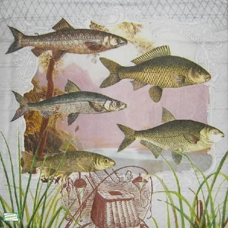 1 serviette papier La Mer-127