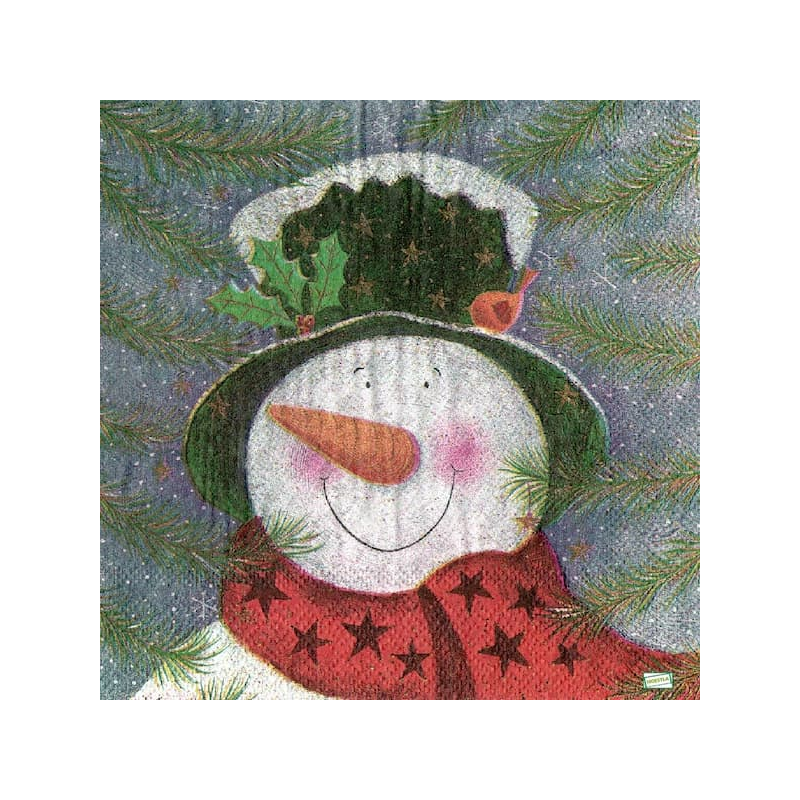serviette Bonhomme de Neige-31