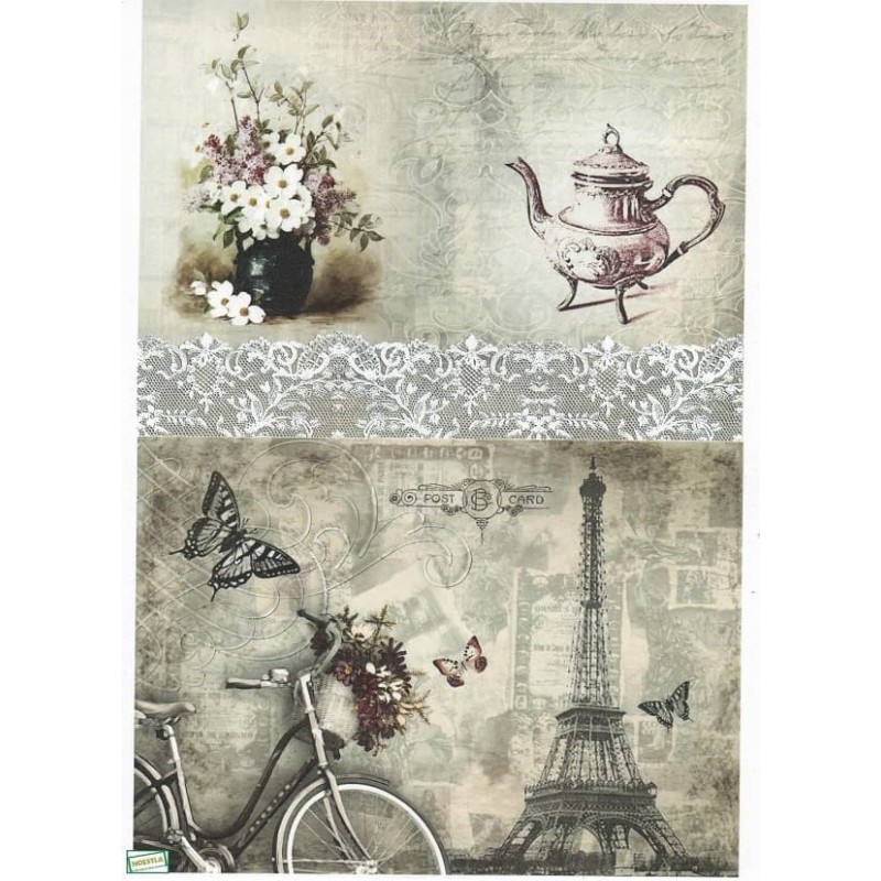 GRAND papier découpage Cuisine-D521M