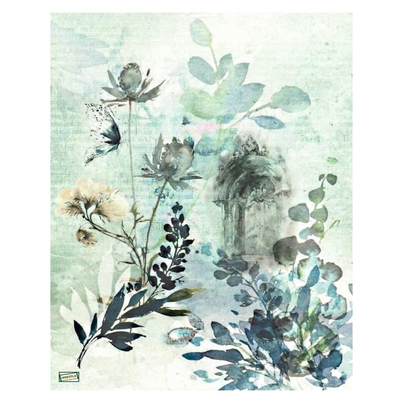 1papier riz Fleurs-R1732