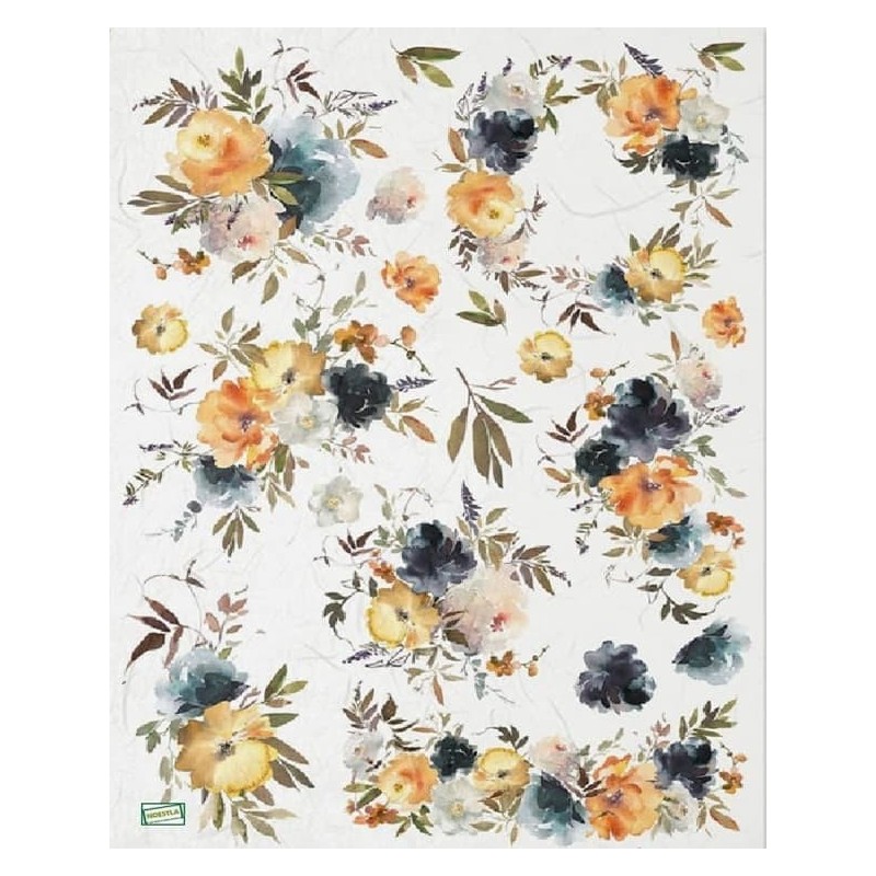 1 papier riz Les Fleurs-R1833