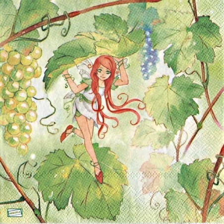 1serviette papier Les Fées-14