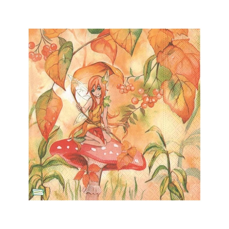 1serviette papier Les Fées-15