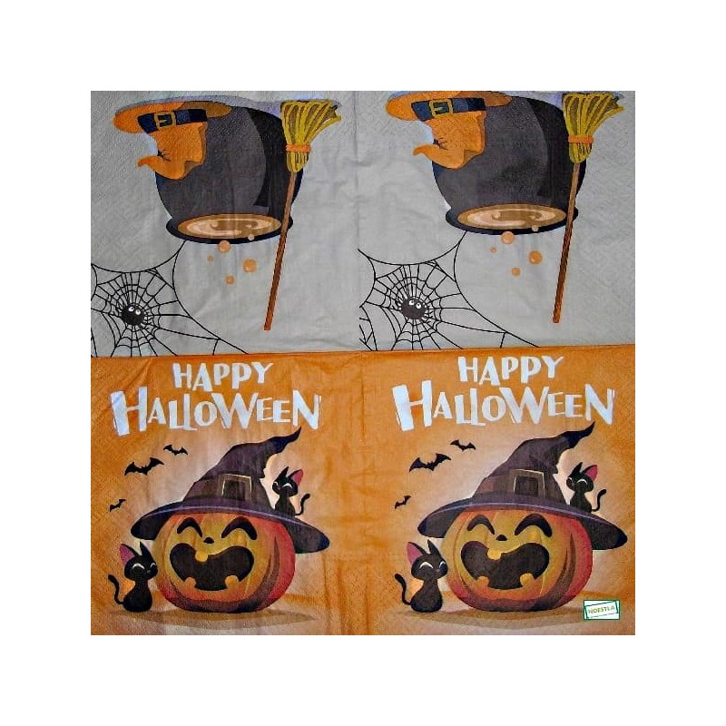 1 serviette Halloween -30