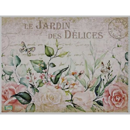 1papier riz Les Roses-PAAD151