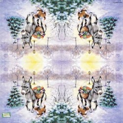 1serviette papier L' âne-96