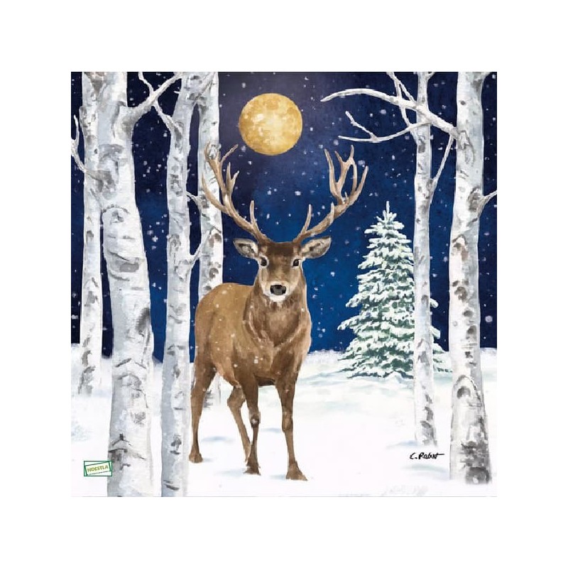 1 serviette Le Cerf -118