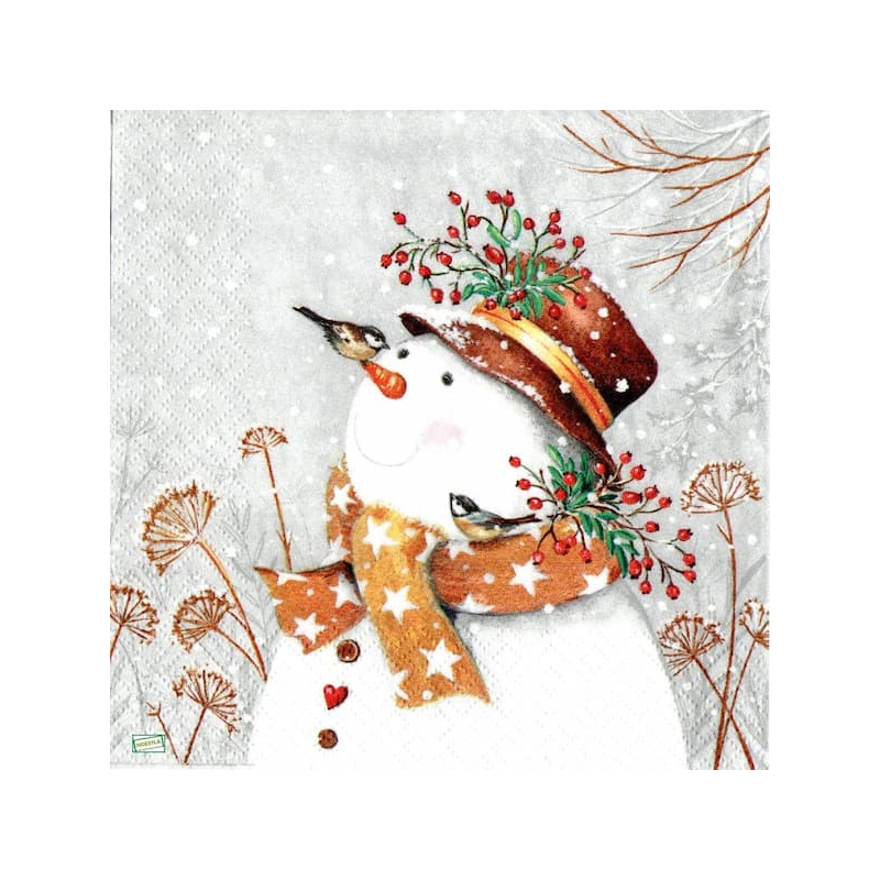 serviette Bonhomme de Neige-71