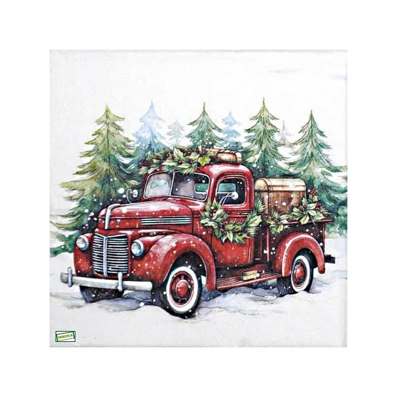 1 serviette papier Noêl -98