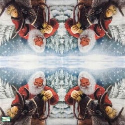 Scène enneigée,Paysage hivernal,Décor de neige,Tableau d'hiver,Horizons enneigés,la neige,découpage,collage,serviettage,flocons