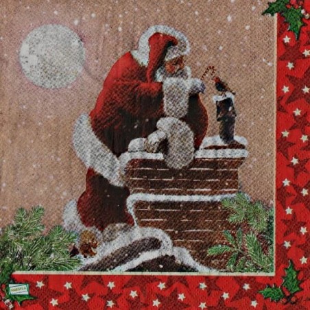 Scène enneigée,Paysage hivernal,Décor de neige,Tableau d'hiver,Horizons enneigés,la neige,découpage,collage,serviettage,flocons