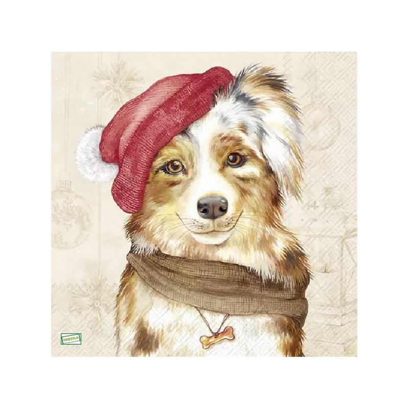 1serviette papier Chien-46