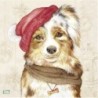 1serviette papier Chien-46