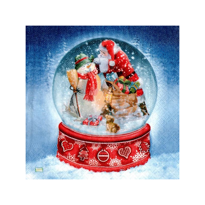 serviette Bonhomme de Neige-74