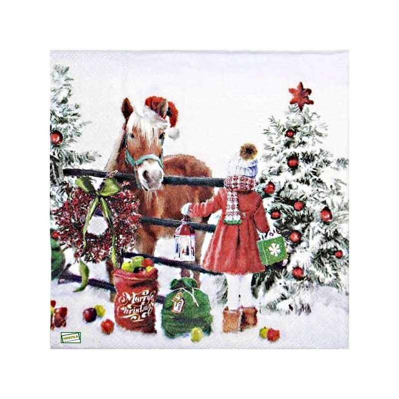 1 serviette papier Noêl -105